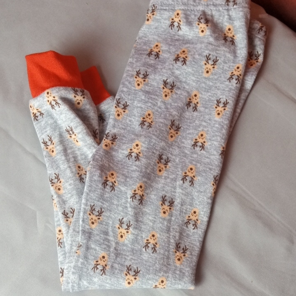 🎁 PJ Essentials Gray Holiday Pajama Pants